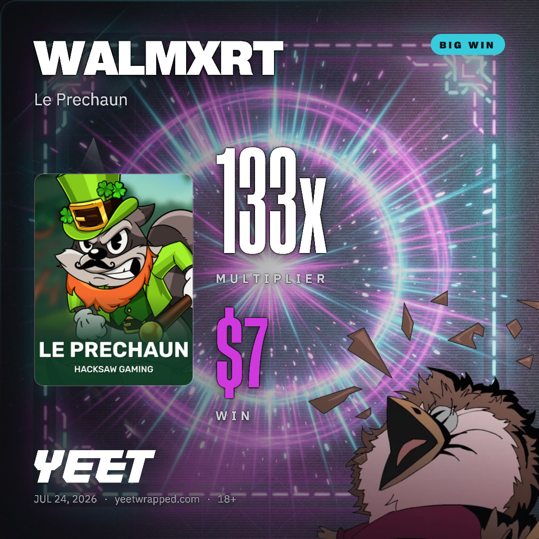 WALMXRT hit 133.2x on Le Prechaun