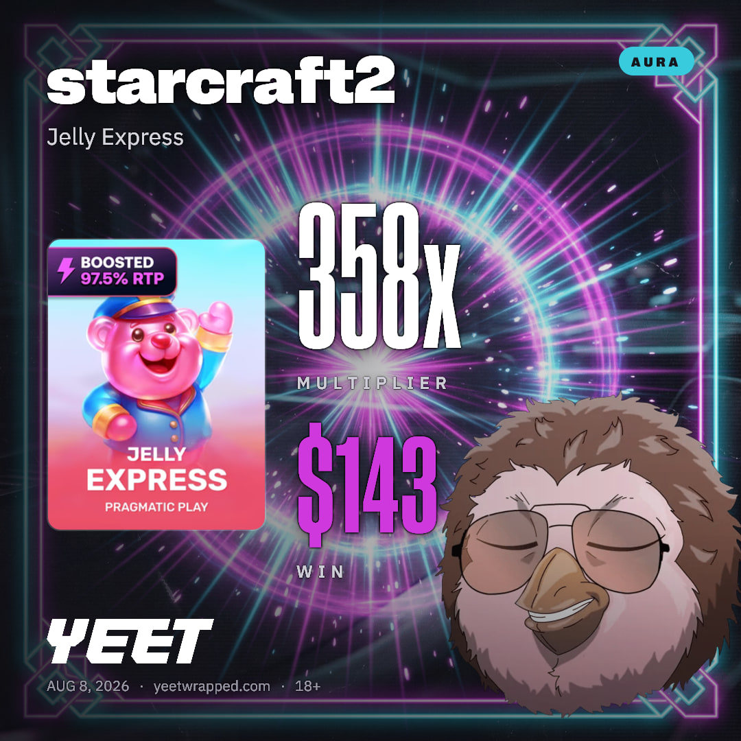 starcraft2 hit 358.1x on Jelly Express