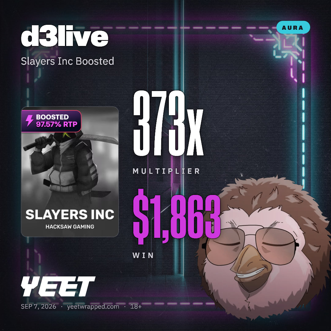 d3live hit 372.6x on Slayers Inc Boosted