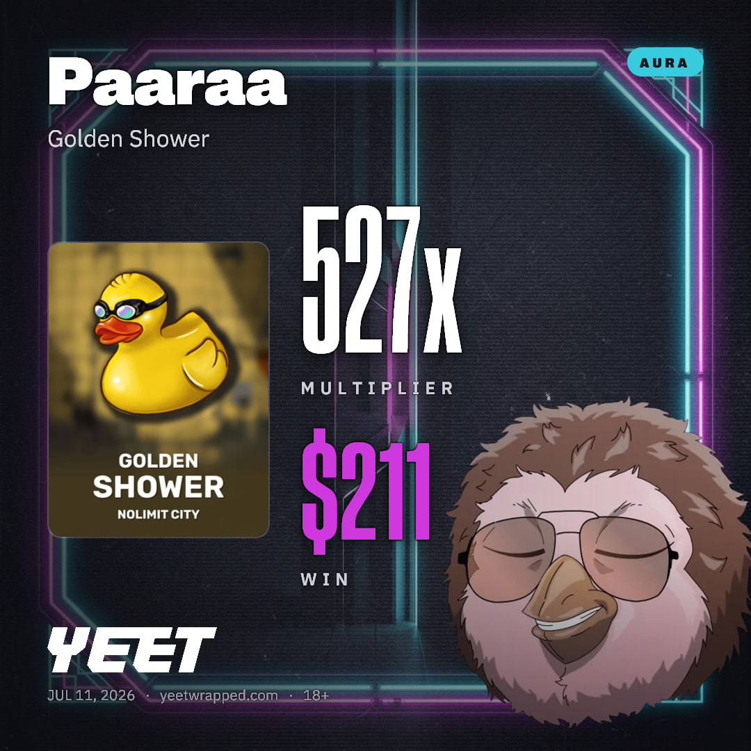 Paaraa hit 526.7x on Golden Shower