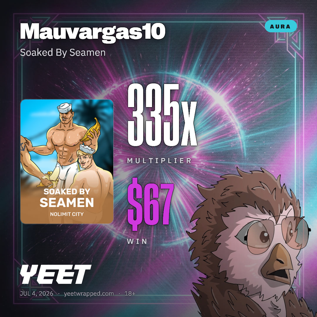 Mauvargas10 hit 334.9x on Soaked By Seamen
