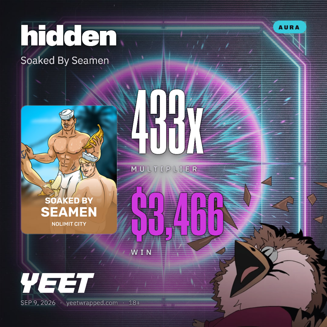 hidden hit 433.3x on Soaked By Seamen