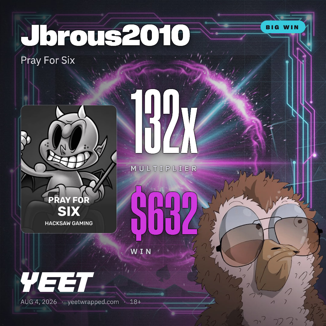 Jbrous2010 hit 131.6x on Pray For Six