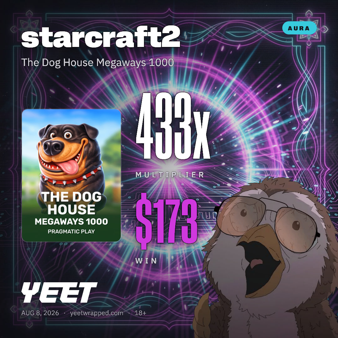 starcraft2 hit 433.4x on The Dog House Megaways 1000