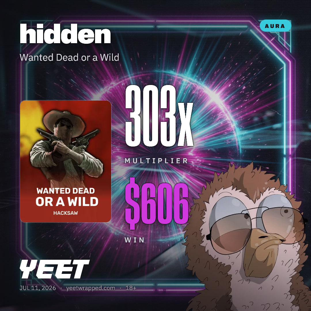 hidden hit 303.2x on Wanted Dead or a Wild