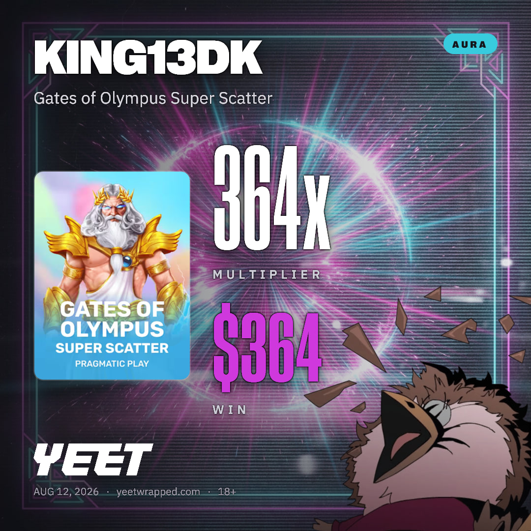 KING13DK hit 364.4x on Gates of Olympus Super Scatter