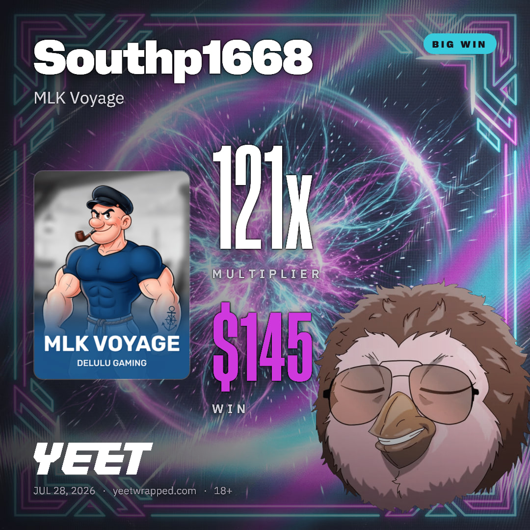 Southp1668 hit 120.8x on MLK Voyage