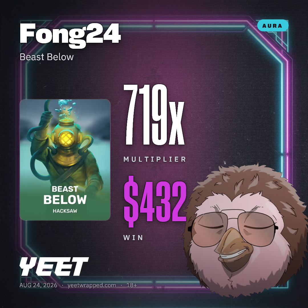 Fong24 hit 719.3x on Beast Below