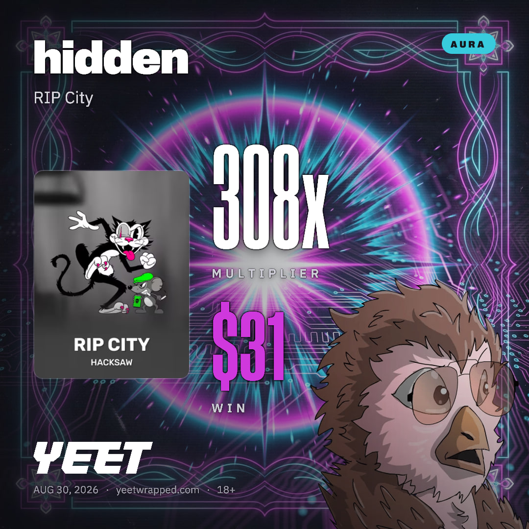 hidden hit 307.6x on RIP City