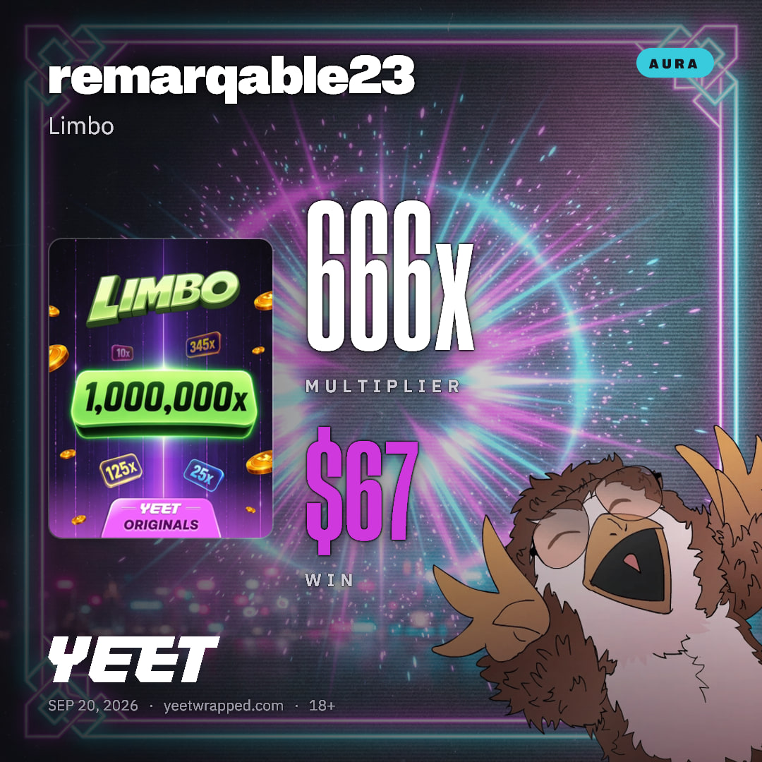 remarqable23 hit 666x on Limbo