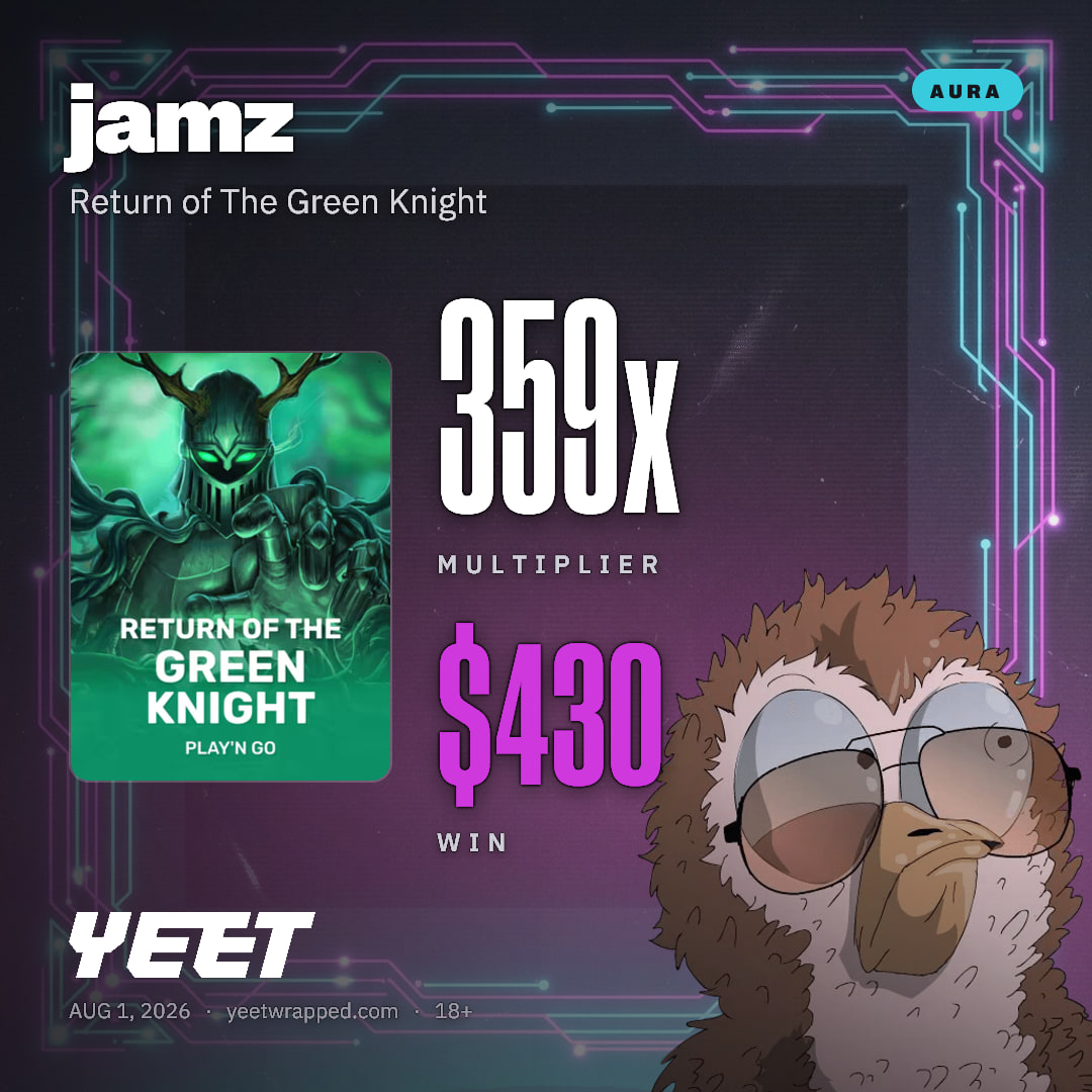 jamz hit 358.6x on Return of The Green Knight