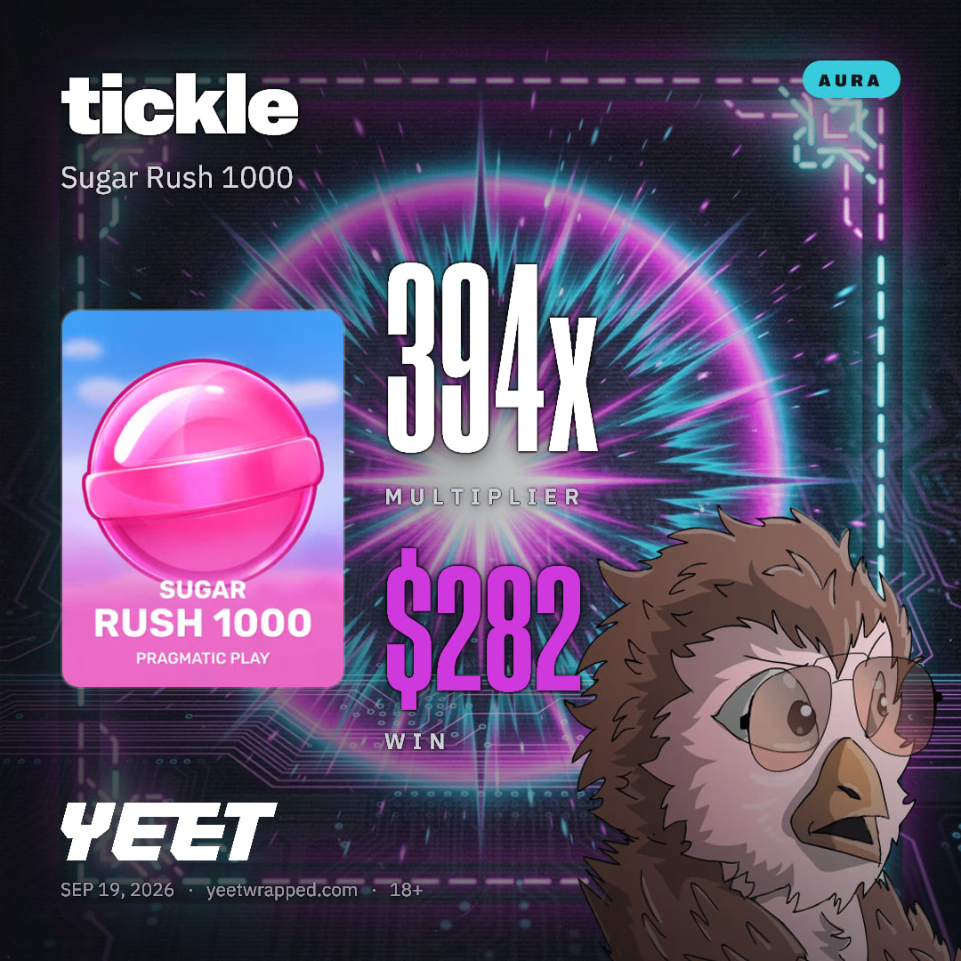 tickle hit 394.3x on Sugar Rush 1000