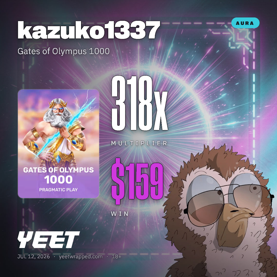 kazuko1337 hit 318.2x on Gates of Olympus 1000