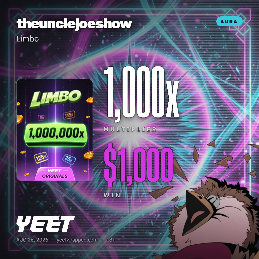 theunclejoeshow hit 1,000x on Limbo