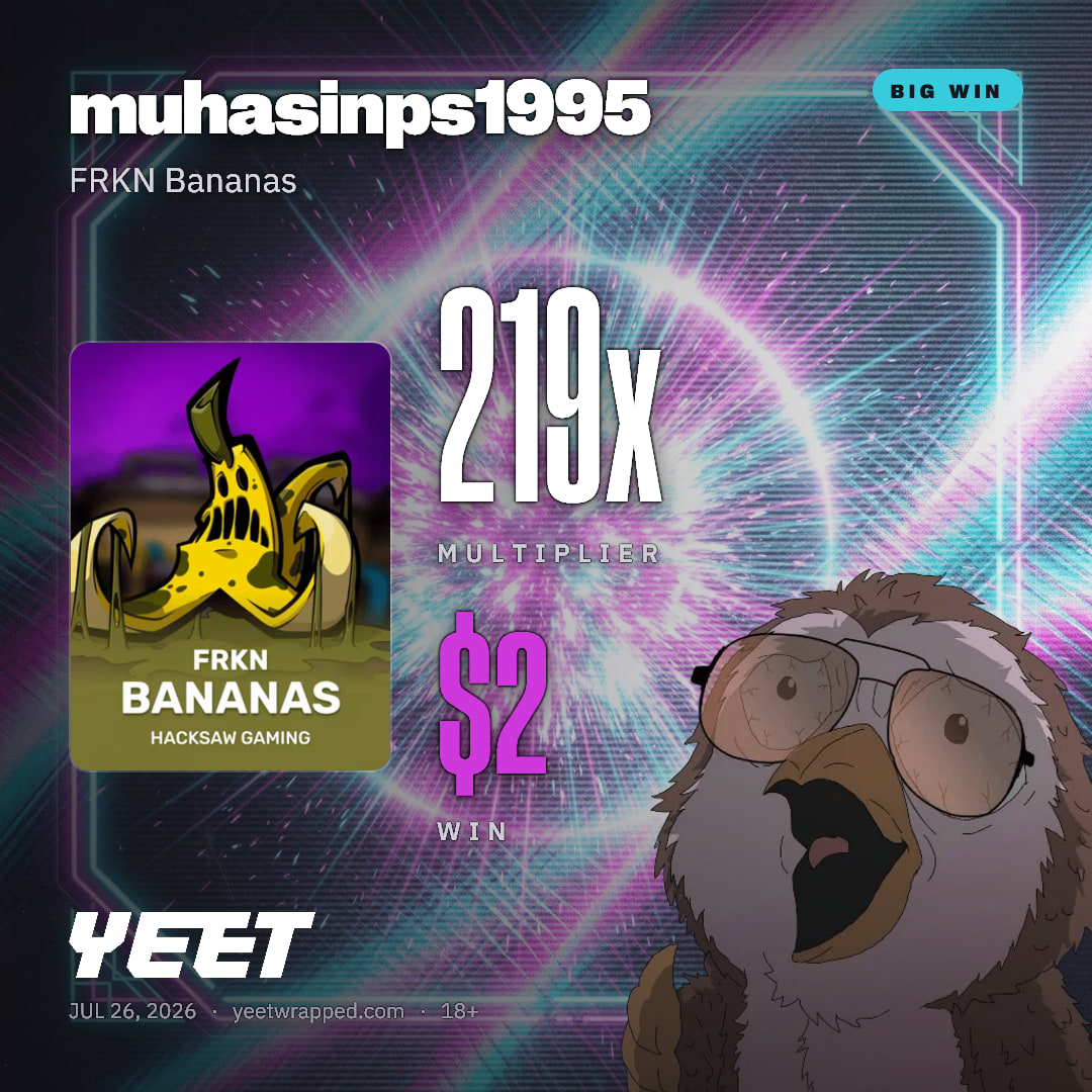 muhasinps1995 hit 218.8x on FRKN Bananas