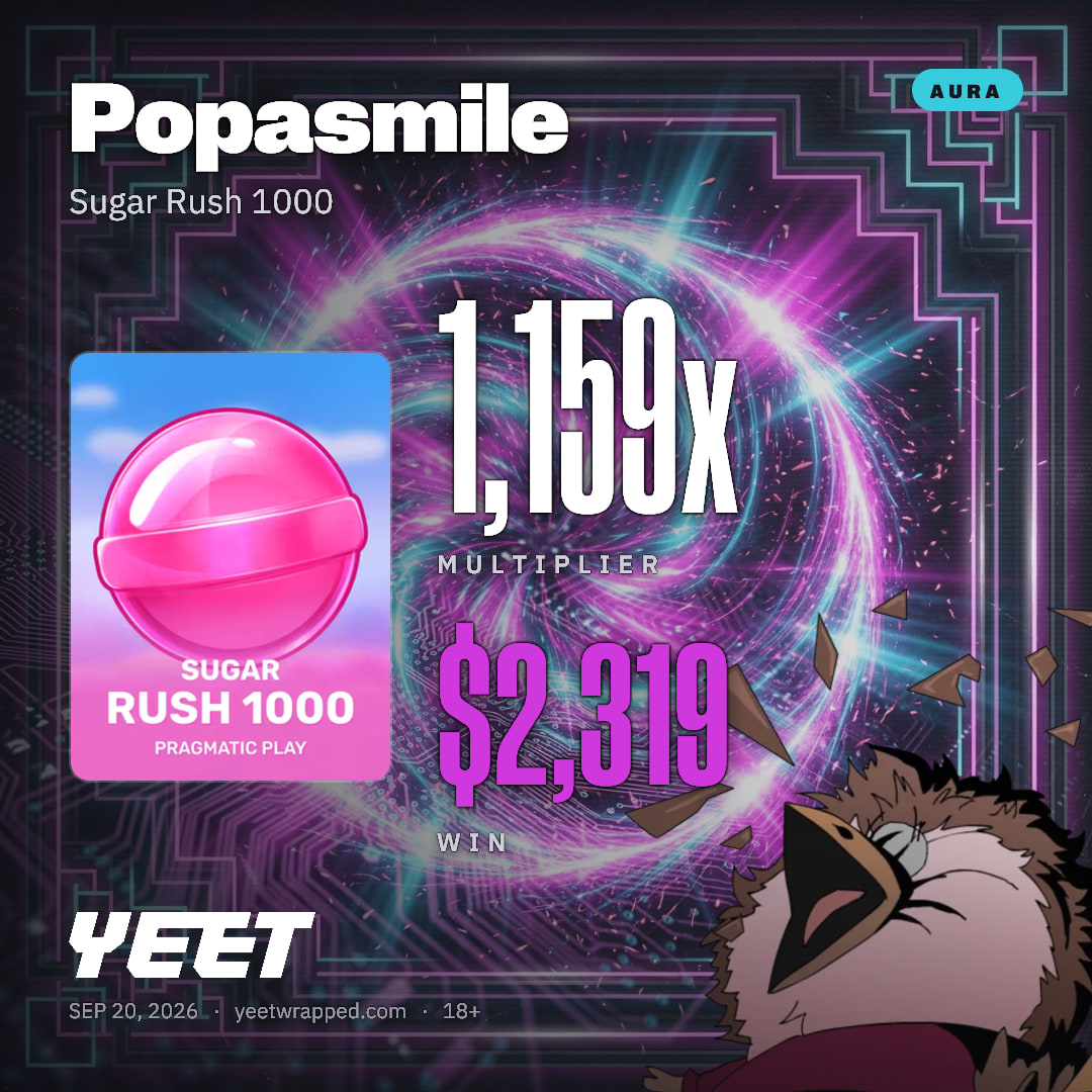 Popasmile hit 1,159x on Sugar Rush 1000