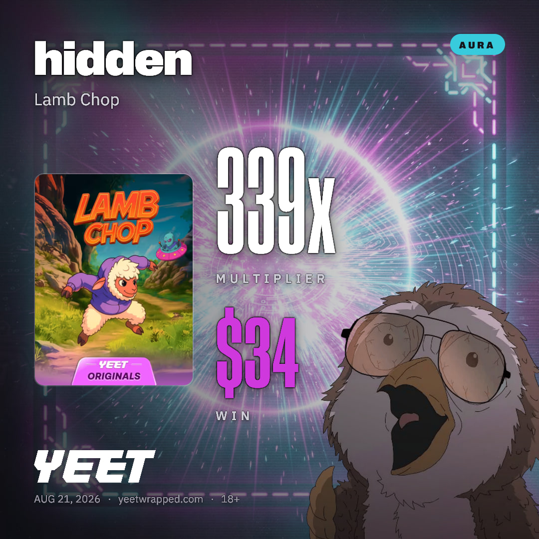 hidden hit 338.7x on Lamb Chop
