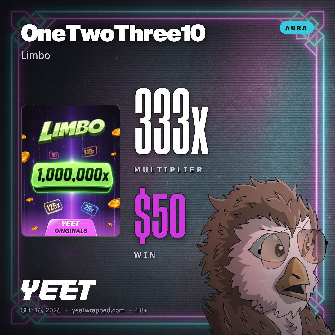 OneTwoThree10 hit 333x on Limbo