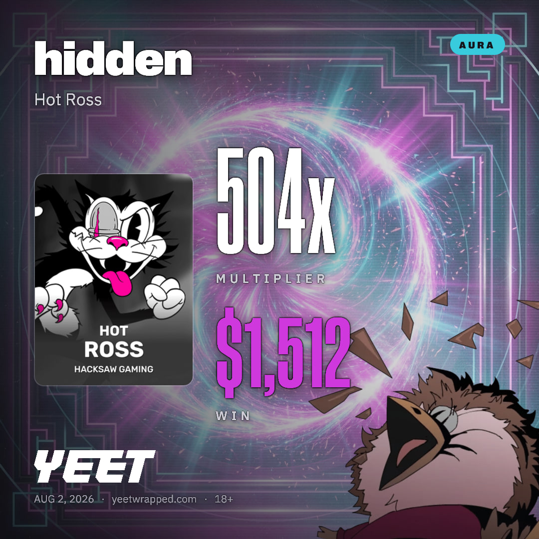 hidden hit 503.9x on Hot Ross