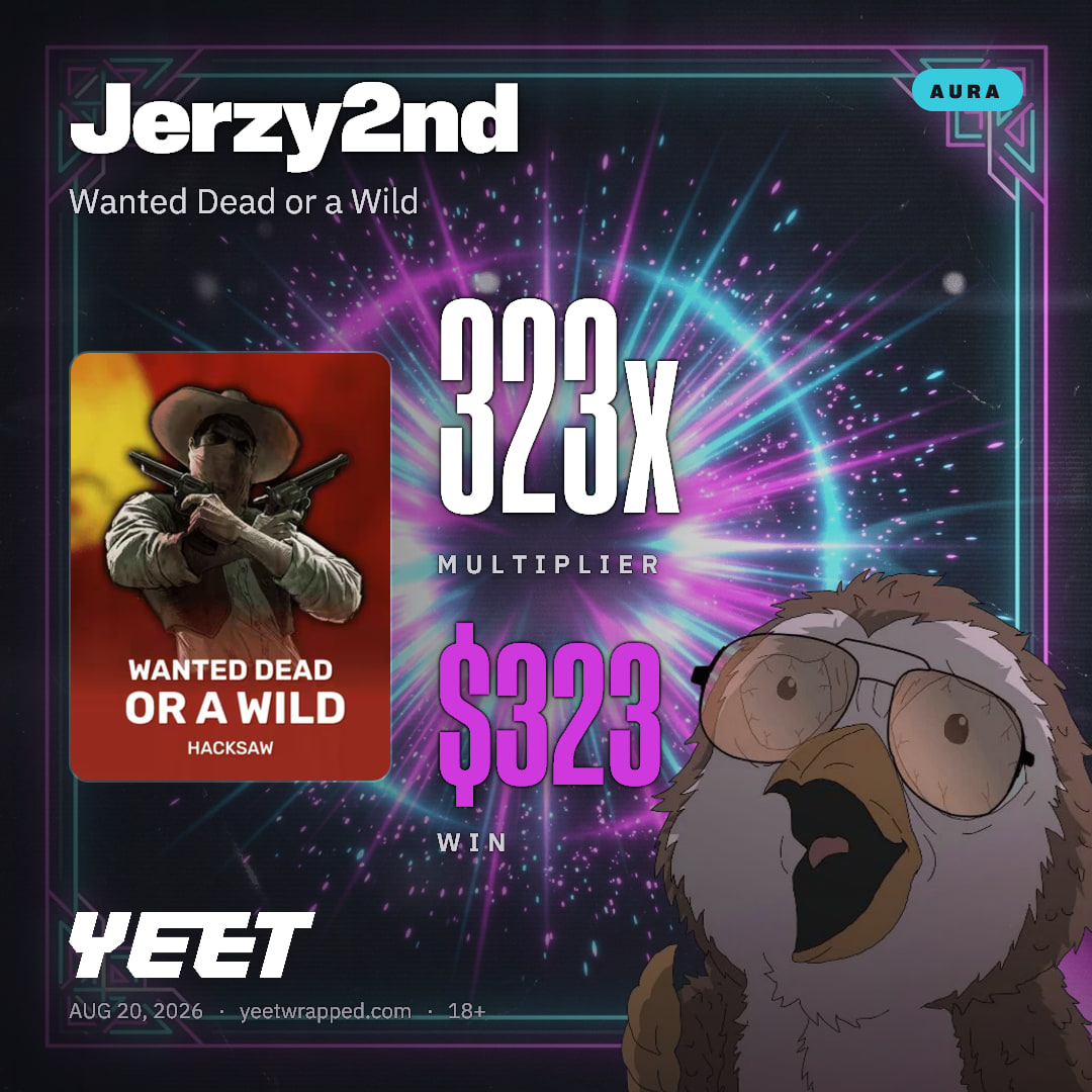 Jerzy2nd hit 322.5x on Wanted Dead or a Wild