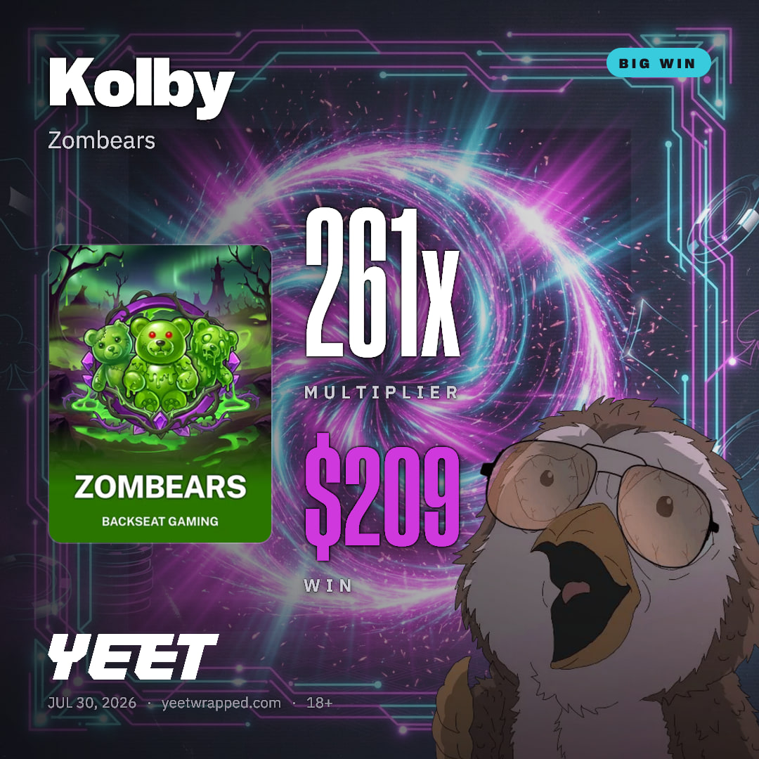 Kolby hit 260.6x on Zombears