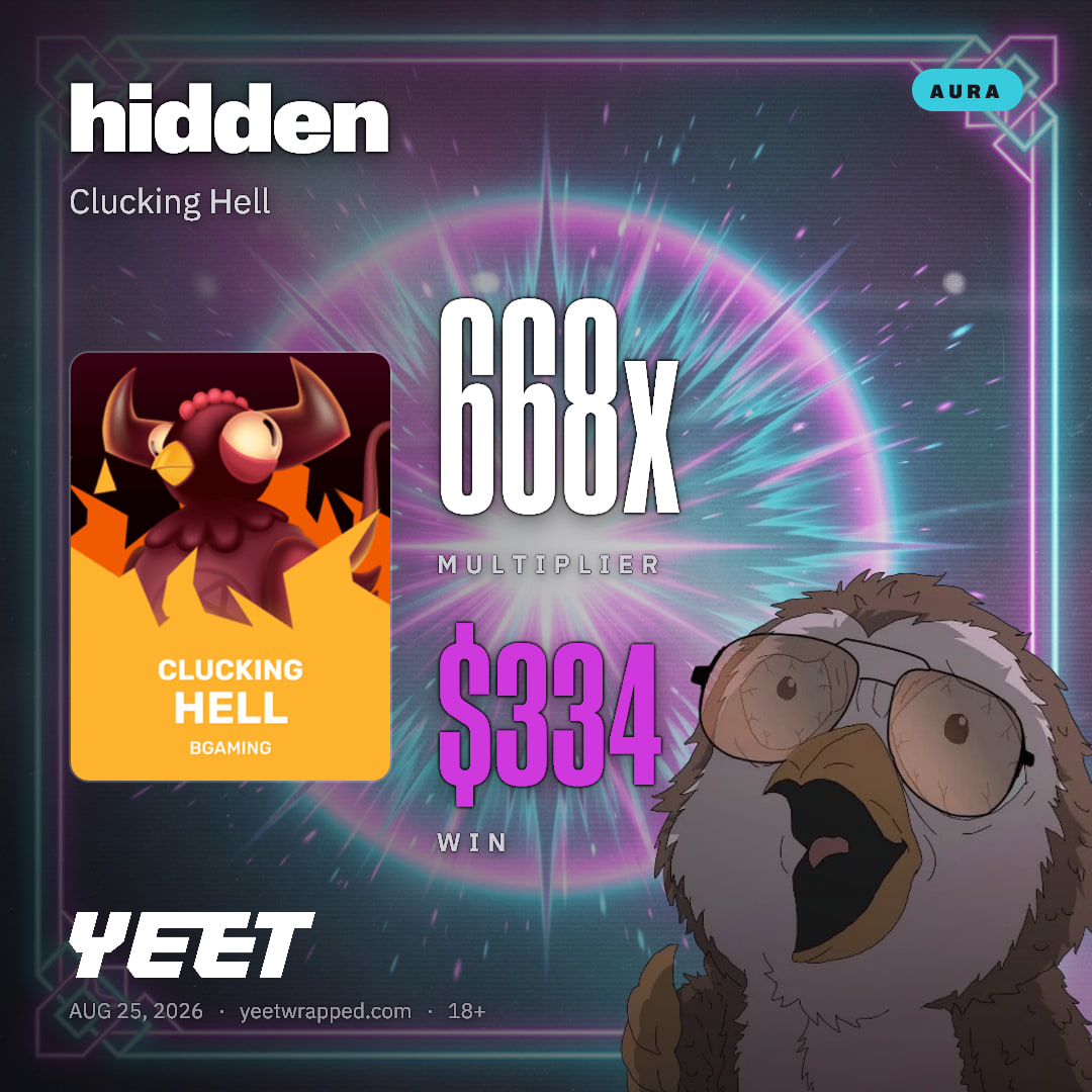 hidden hit 667.8x on Clucking Hell