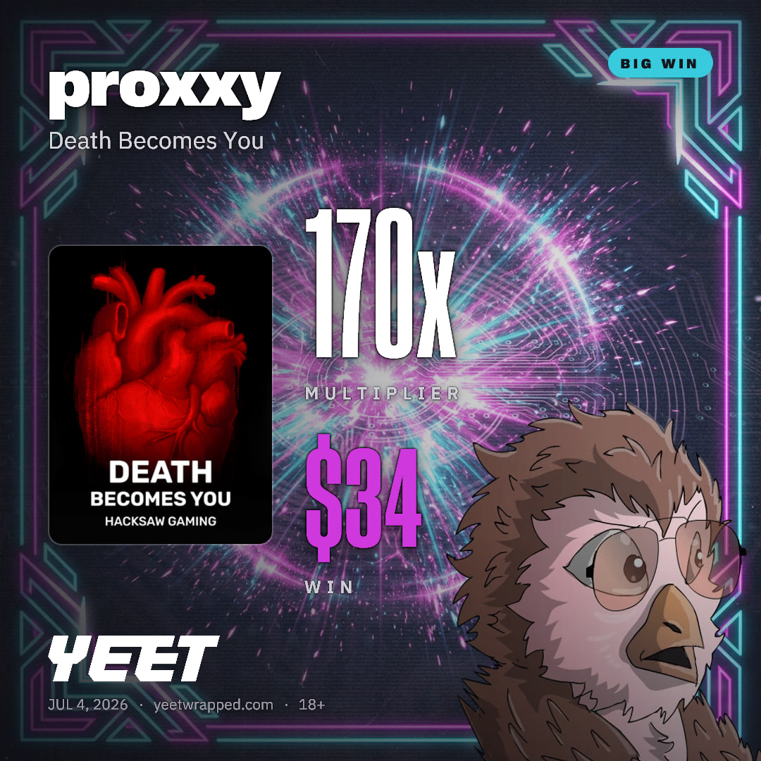 proxxy hit 169.5x on Death Becomes You