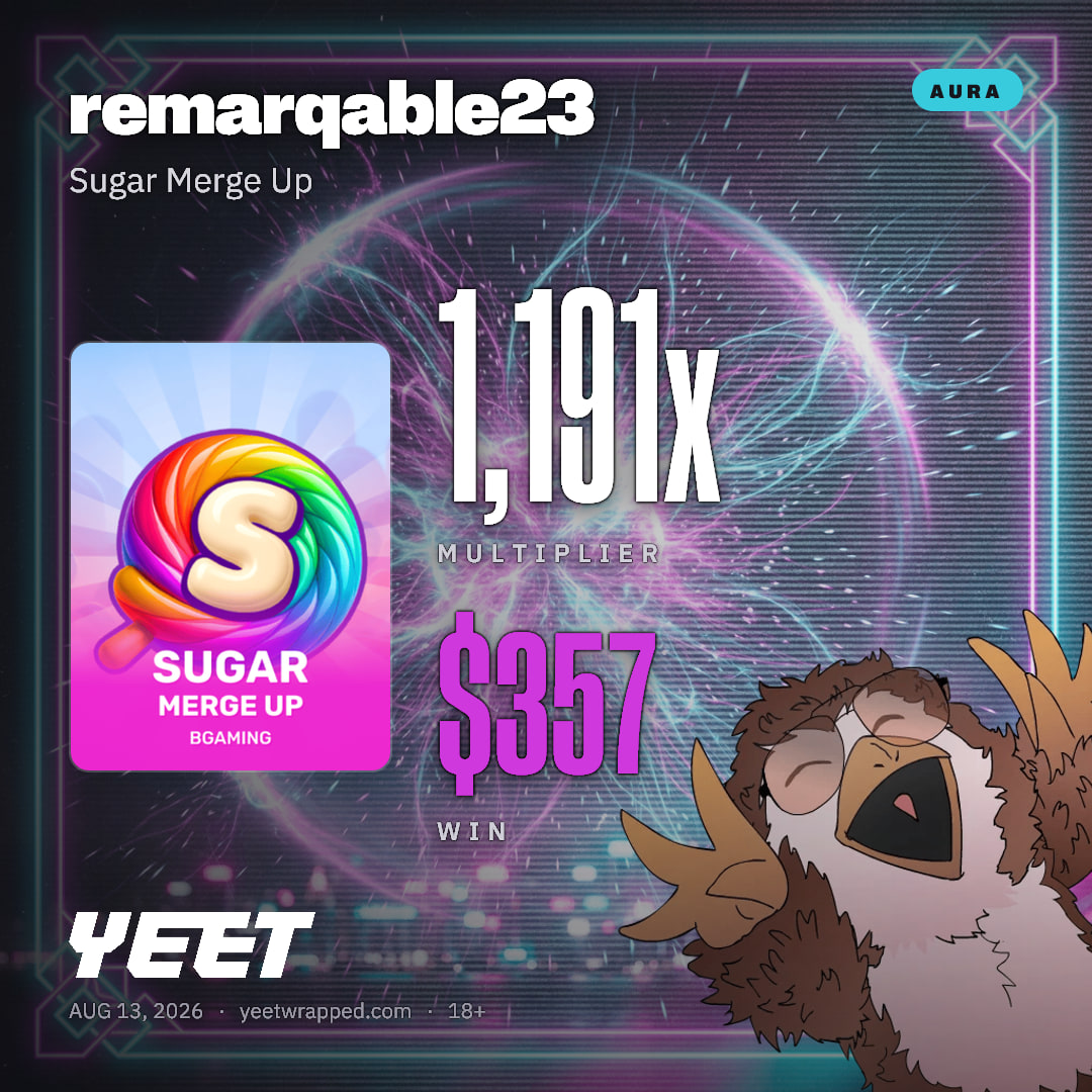 remarqable23 hit 1,191x on Sugar Merge Up