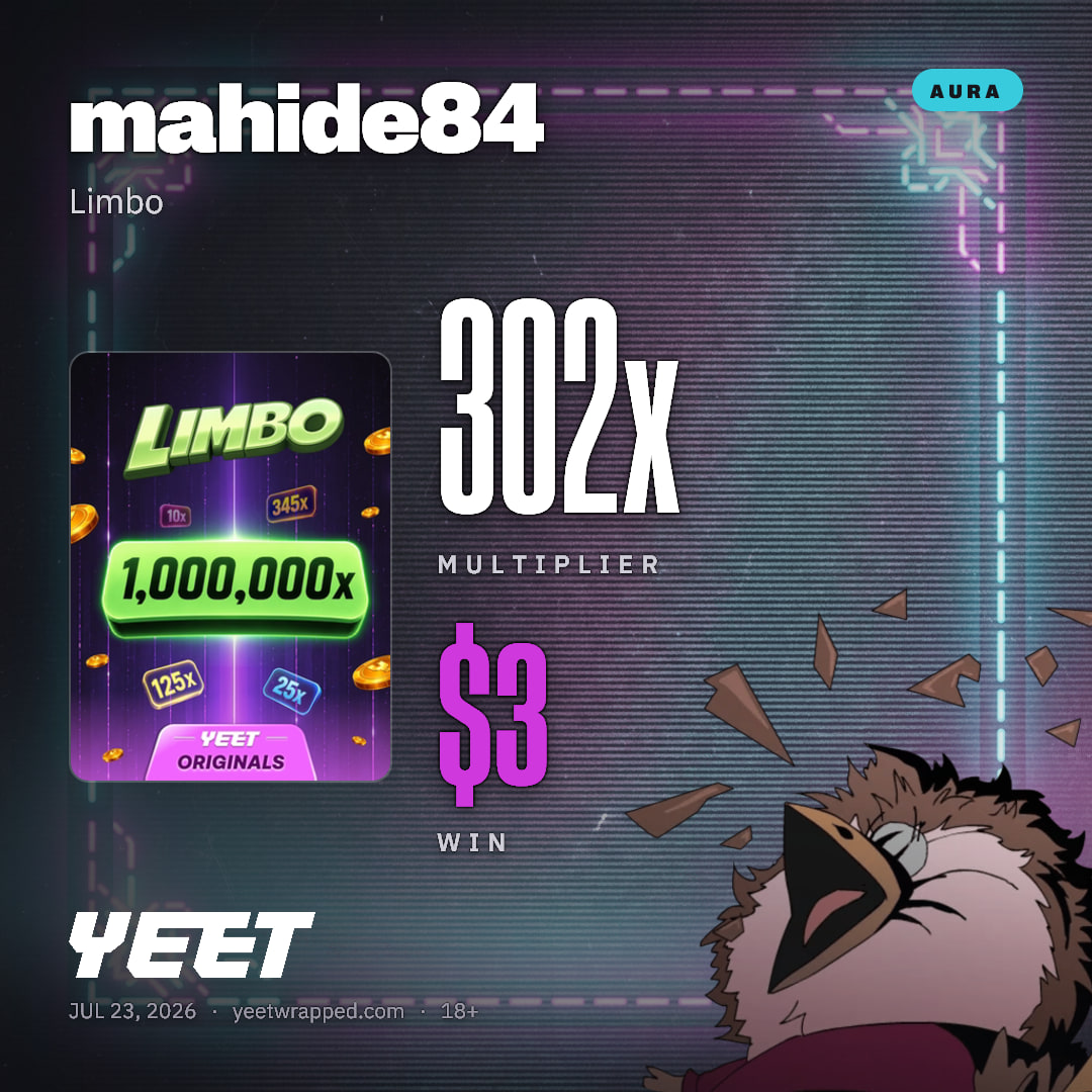 mahide84 hit 302x on Limbo