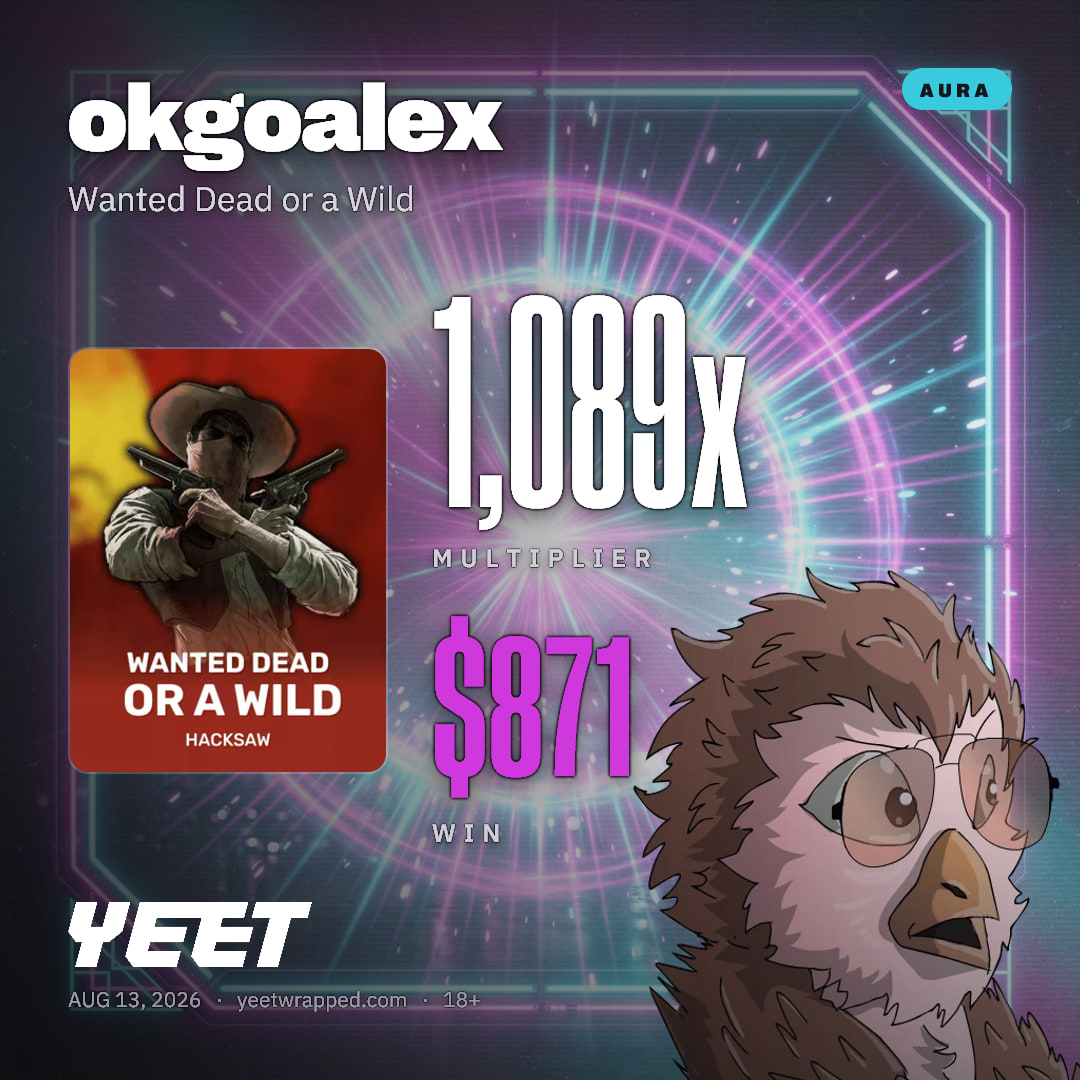 okgoalex hit 1,089x on Wanted Dead or a Wild