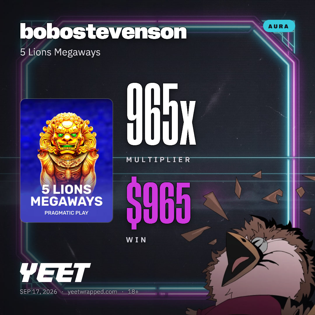 bobostevenson hit 965x on 5 Lions Megaways