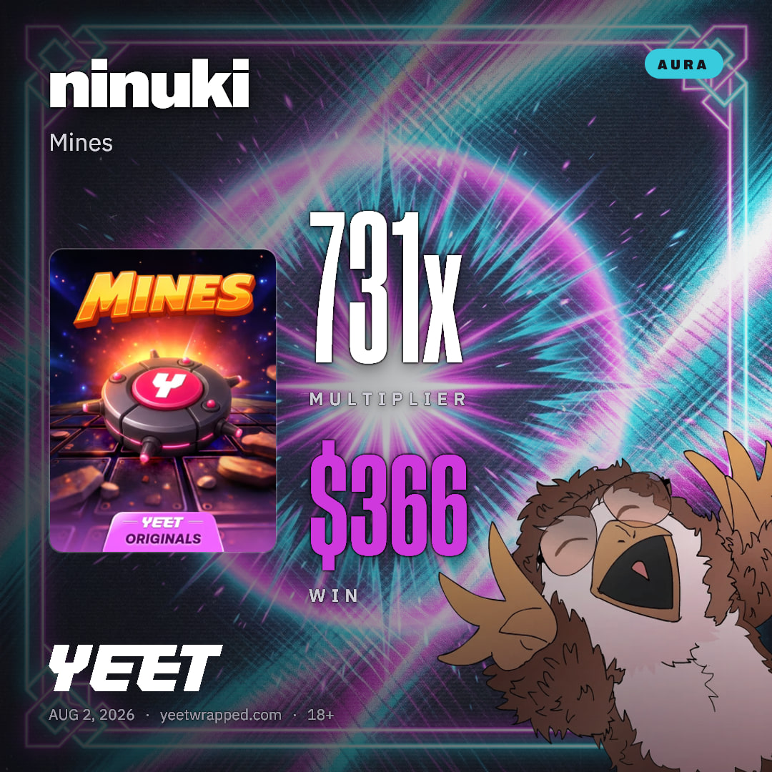ninuki hit 731.4x on Mines