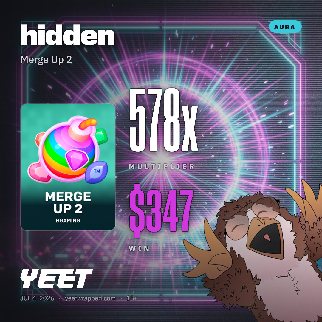 hidden hit 577.7x on Merge Up 2