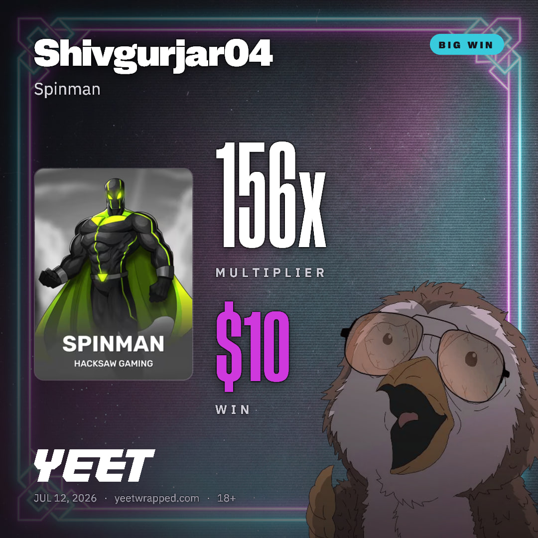 Shivgurjar04 hit 156.3x on Spinman