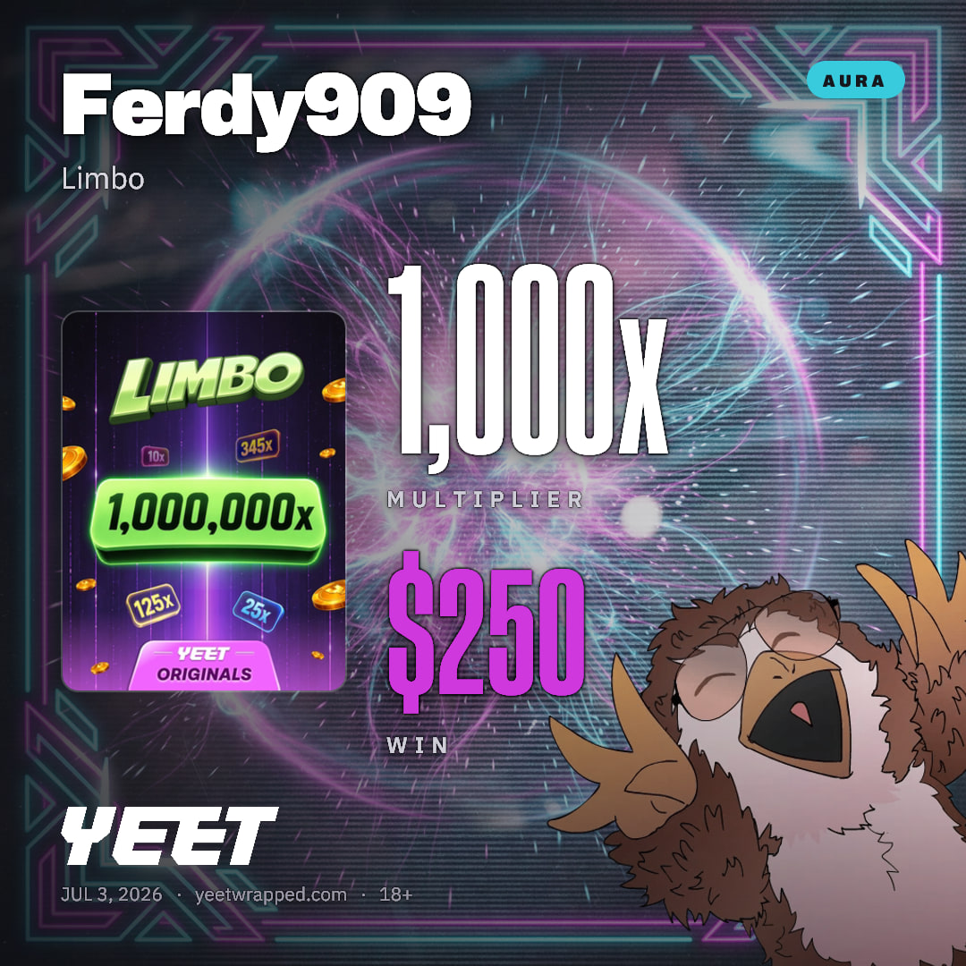 Ferdy909 hit 1,000x on Limbo