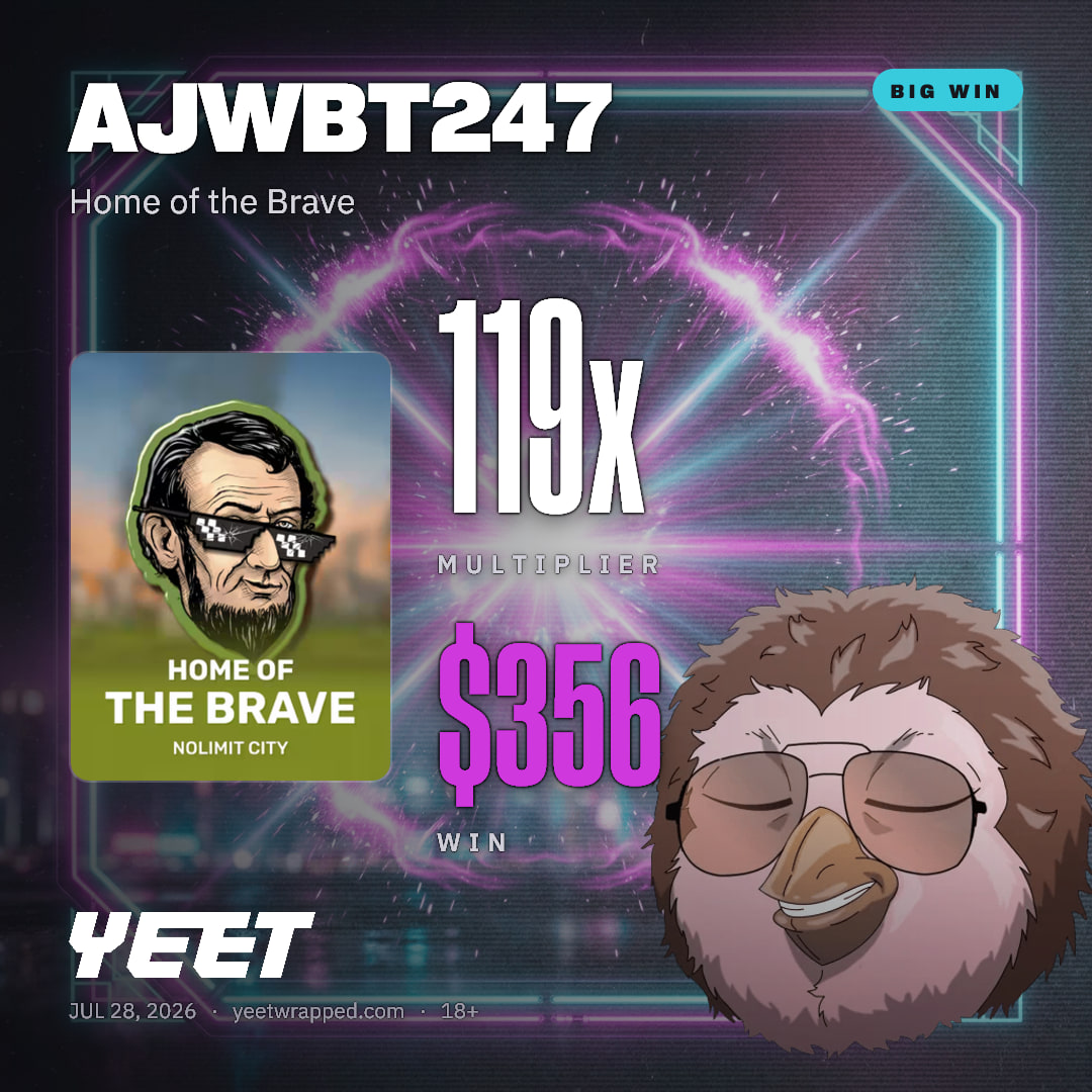 AJWBT247 hit 118.6x on Home of the Brave