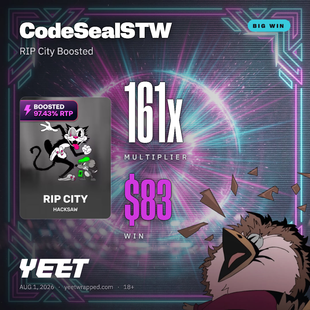 CodeSealSTW hit 161.3x on RIP City Boosted