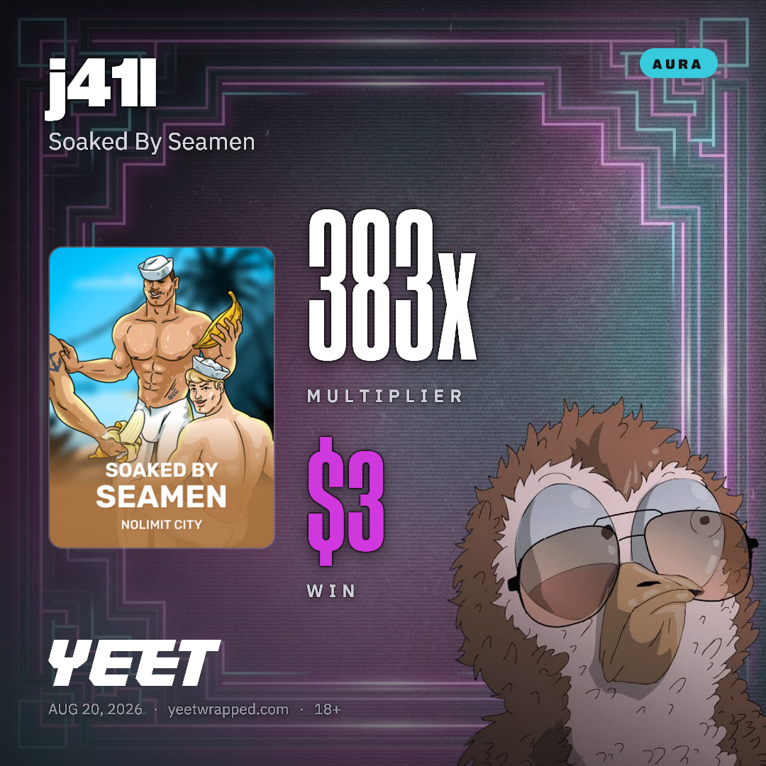 j41l hit 383.4x on Soaked By Seamen