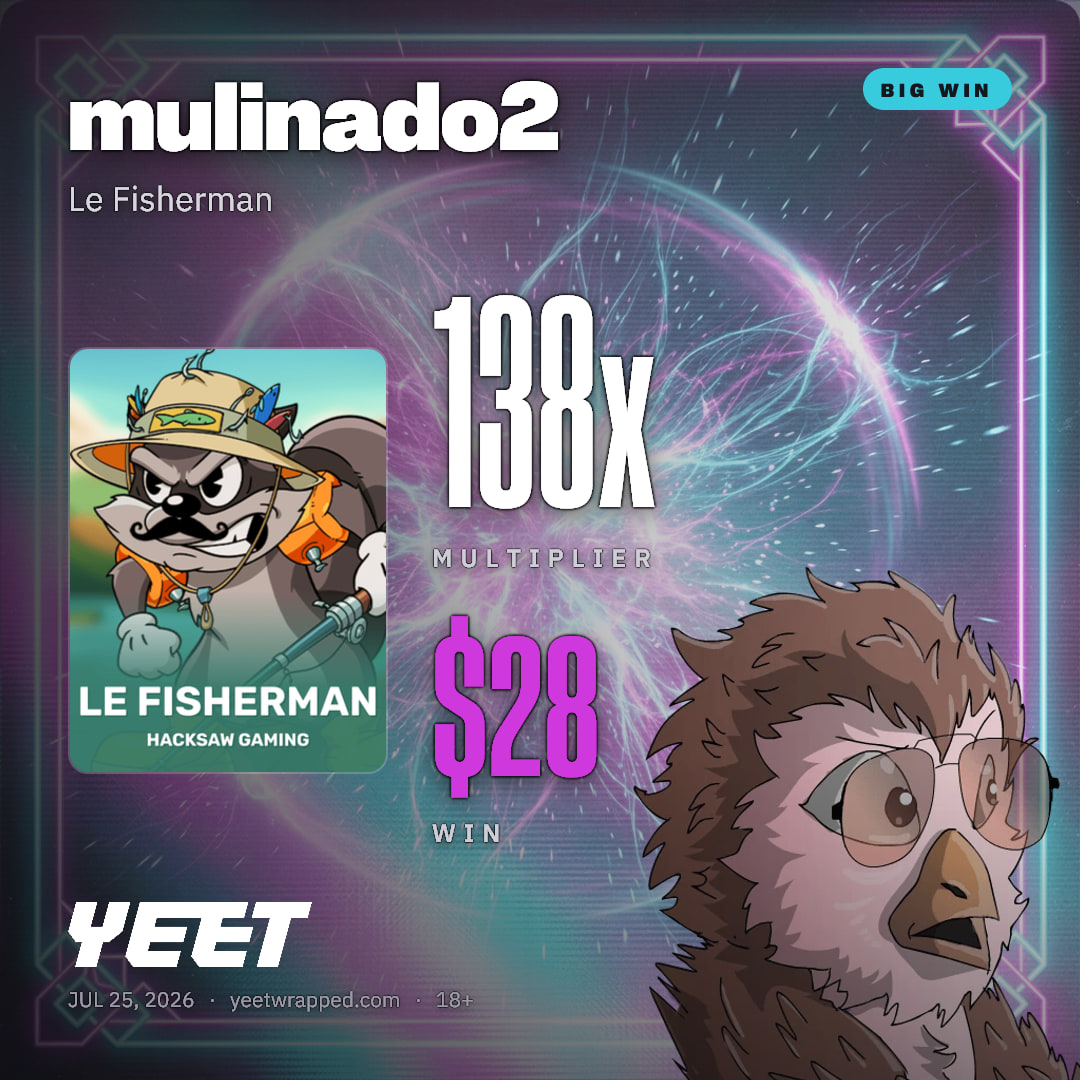 mulinado2 hit 138.4x on Le Fisherman