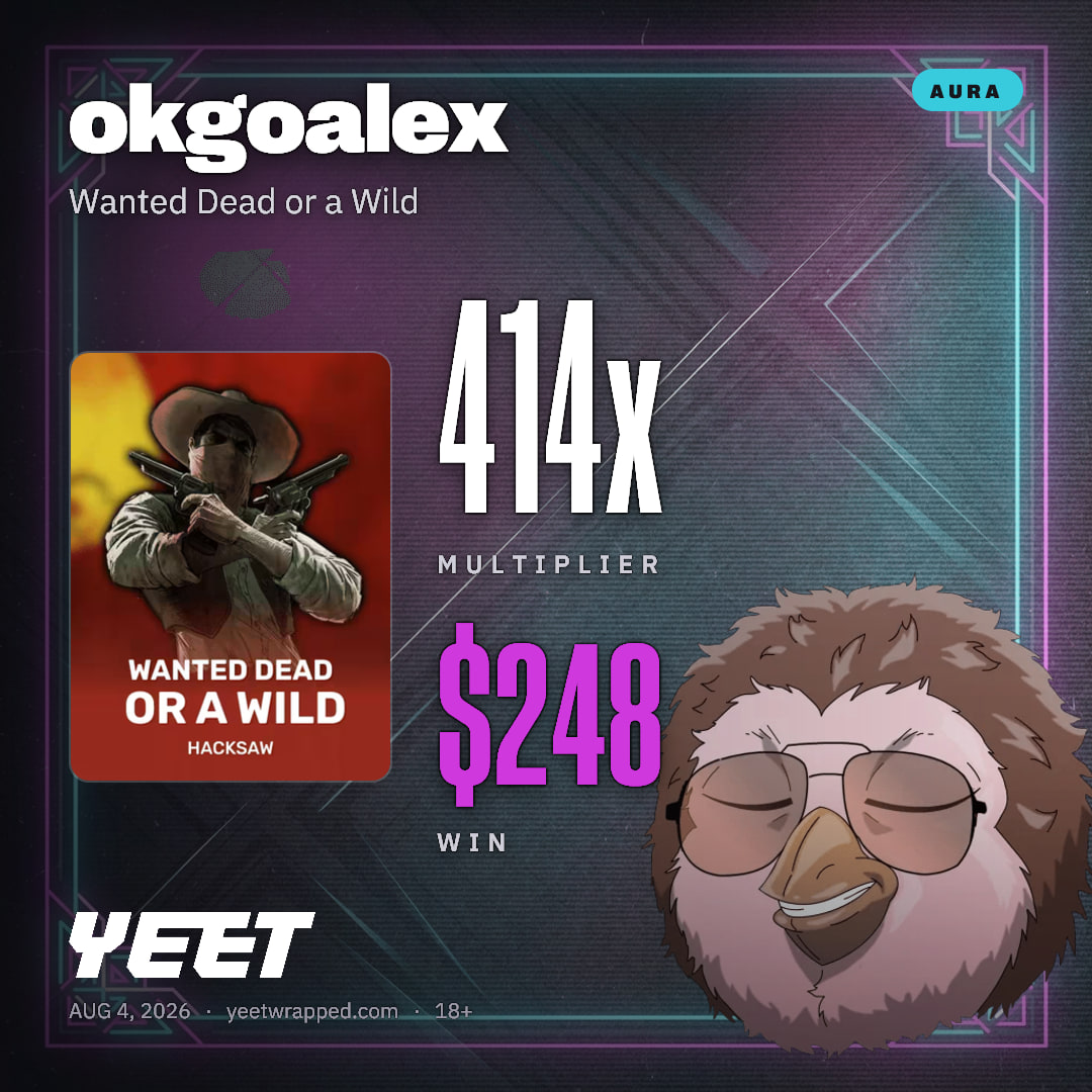 okgoalex hit 414x on Wanted Dead or a Wild