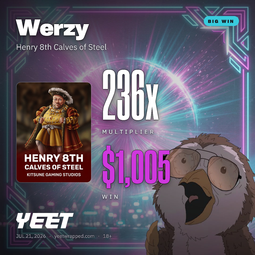Werzy hit 236.3x on Henry 8th Calves of Steel