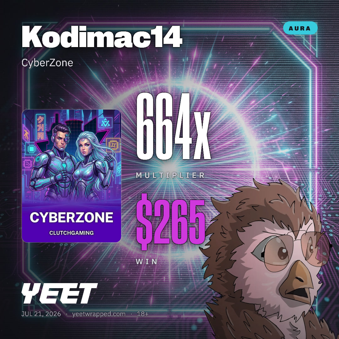 Kodimac14 hit 663.6x on CyberZone