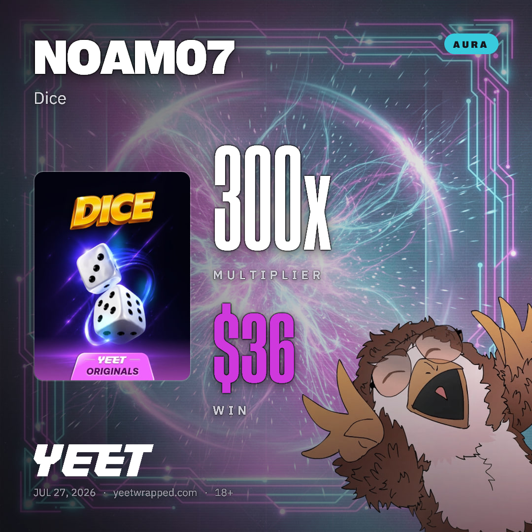 NOAM07 hit 300x on Dice