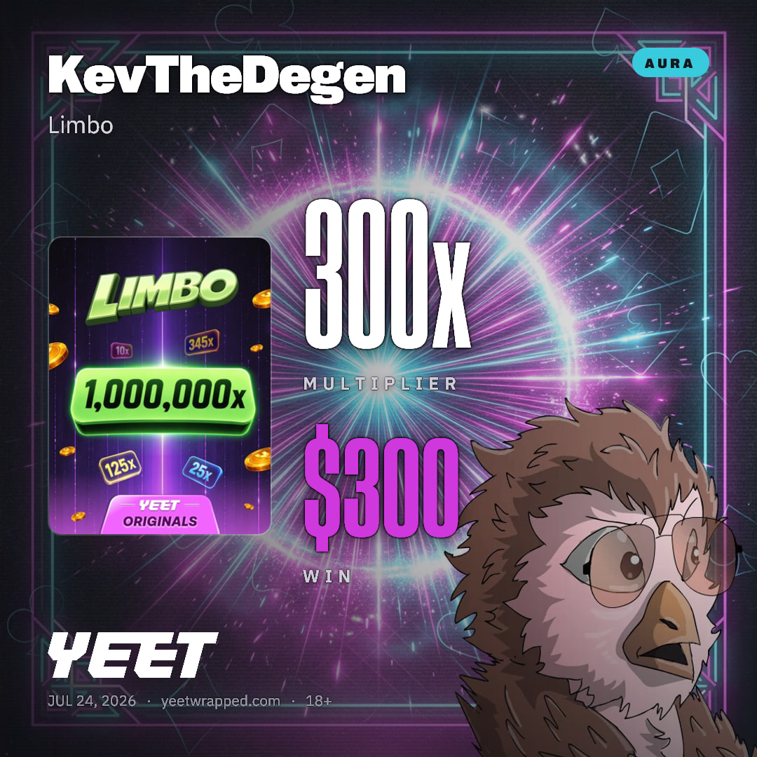 KevTheDegen hit 300x on Limbo