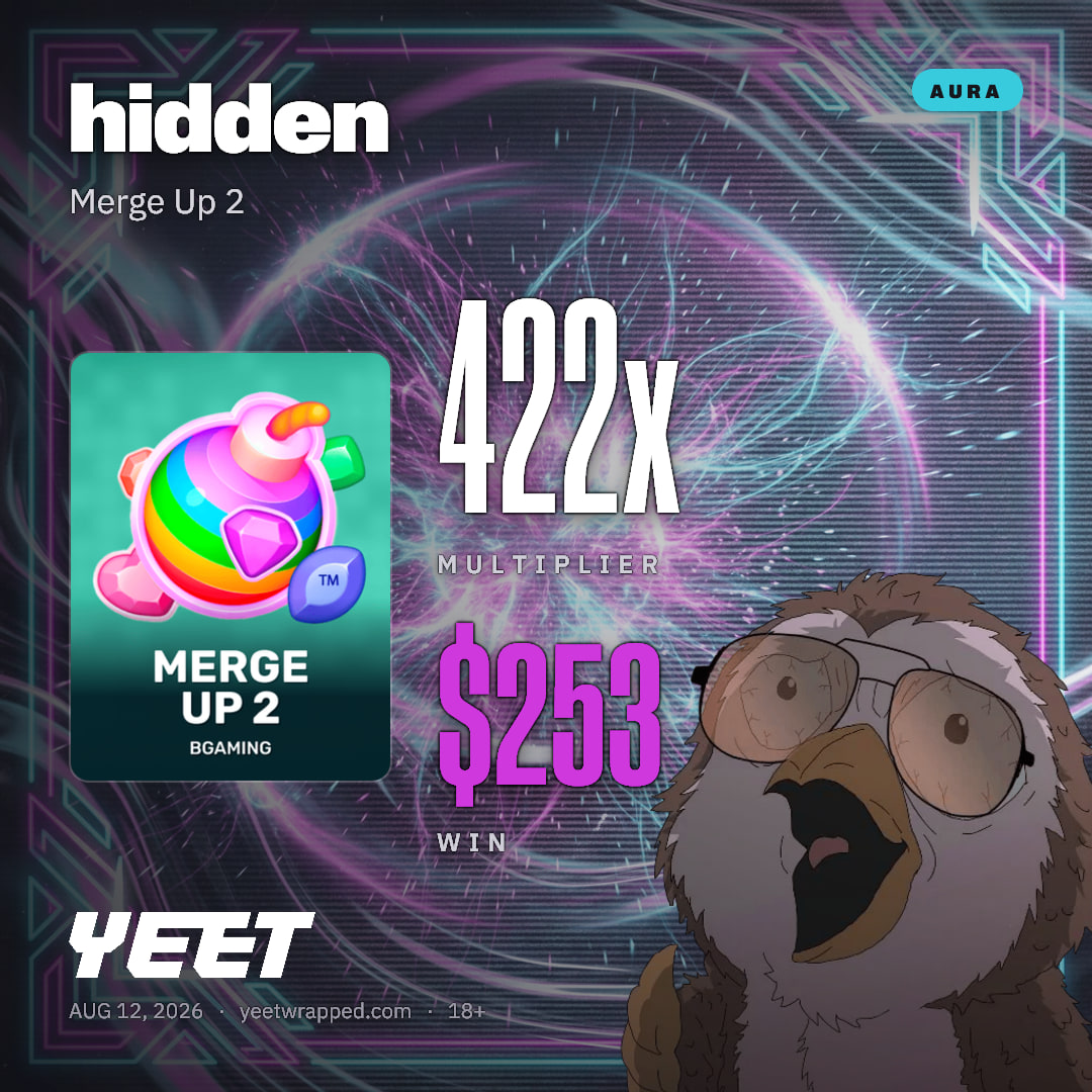 hidden hit 421.6x on Merge Up 2