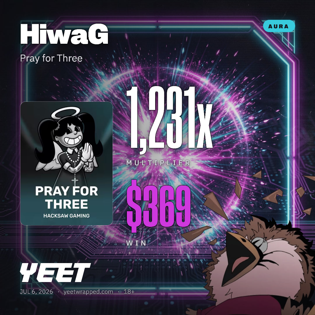 HiwaG hit 1,231x on Pray for Three