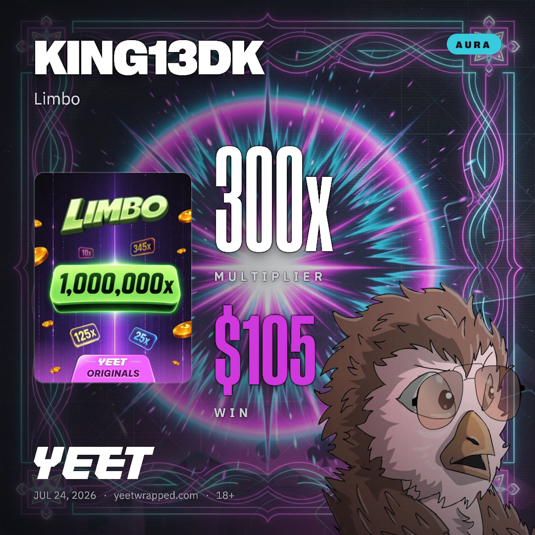 KING13DK hit 300x on Limbo