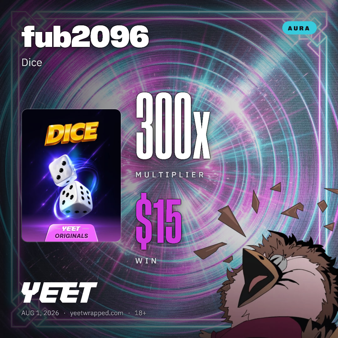 fub2096 hit 300x on Dice