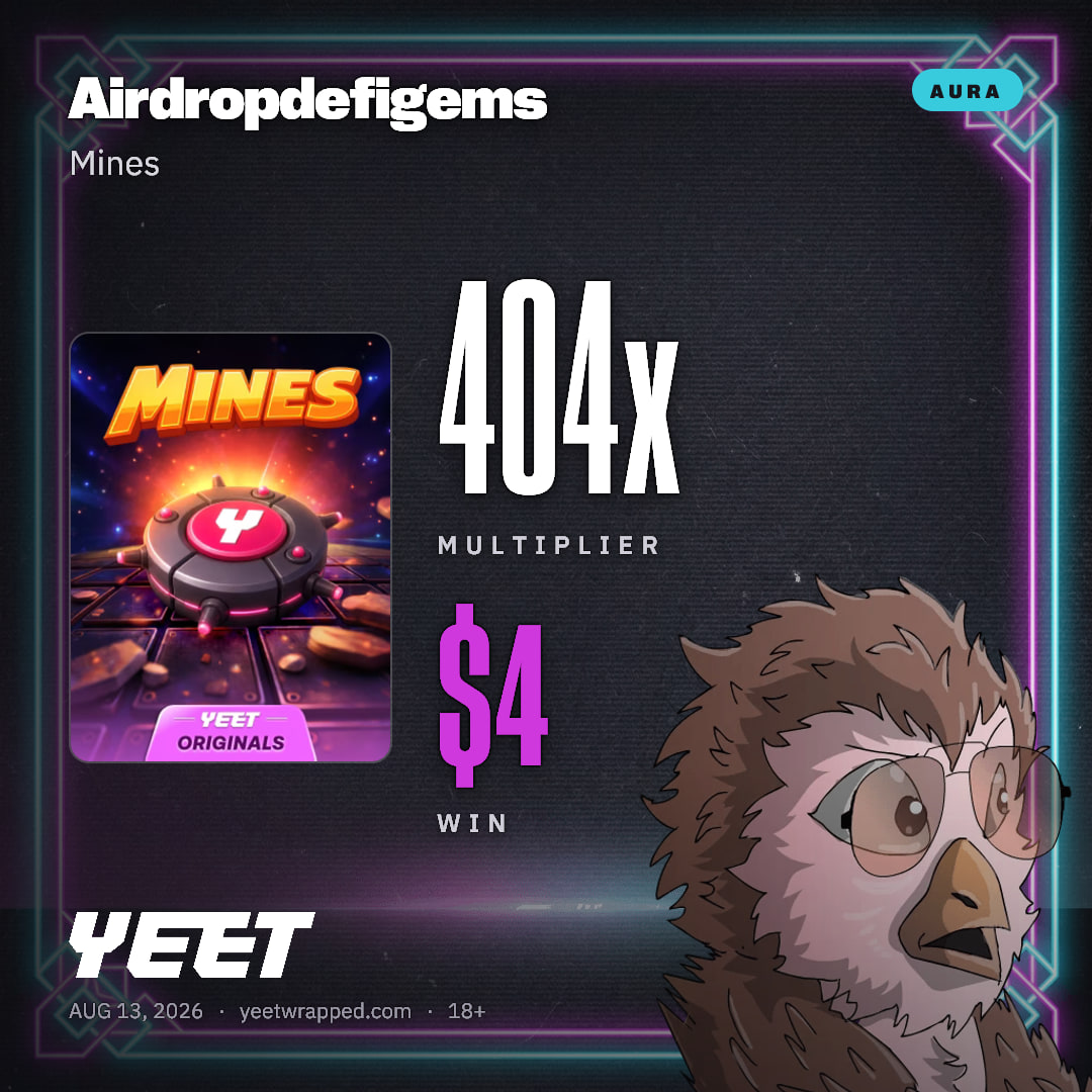 Airdropdefigems hit 404.1x on Mines