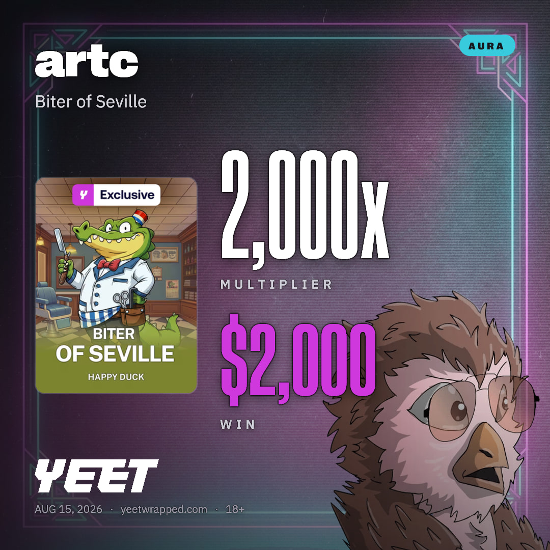 artc hit 2,000x on Biter of Seville
